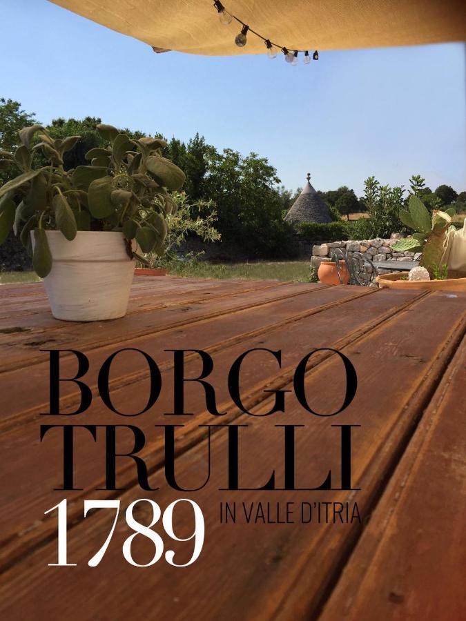 Borgo Trulli 1789 Bed & Breakfast Ostuni Eksteriør bilde